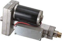 Duff-Norton - 4" Stroke Len, 25% Duty Cycle, 12 Volt, Linear Electromechanical Actuator with Limit Switch - DC Input, 0.37" per Second, 250 Lb Capacity - Benchmark Tooling