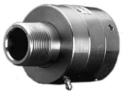 Duff-Norton - 2 NPT Right Hand Rotor Thread, 120" Body Length, Single Ball Bearing, High Pressure, Rotary Union - 80 Max RPM, 2,900 Max psi - Benchmark Tooling