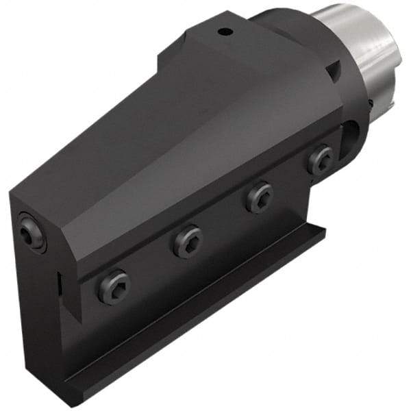 Iscar - 138mm Head Length, Modular Grooving Blade Holder Head - Right Hand Cut, System Size HSK A63WH, Through Coolant, Series ExchangeableHeads - Benchmark Tooling