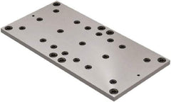 Jergens - 40" Long x 20" Wide Steel Fixture Plate - 1-1/4" Plate Thickness - Benchmark Tooling