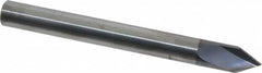 Niagara Cutter - 1/4" Diam 2 Flute Single End Solid Carbide Chamfer Mill - Benchmark Tooling