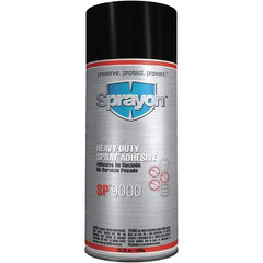 Krylon - 16.25 oz Aerosol White Spray Adhesive - High Tack, 170°F Heat Resistance, High Strength Bond, Flammable, Series SP9000 - Benchmark Tooling