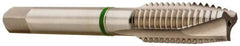 Accupro - #4-40, 3 Flute, Bright Finish, Vanadium High Speed Steel Spiral Point Tap - Plug Chamfer, Right Hand Thread, 1-7/8" OAL, 11mm Thread Length, 3.581mm Shank Diam, 2B Class of Fit - Exact Industrial Supply