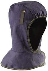 OccuNomix - Navy Blue, Underneath Hard Hat Winter Liner - Shoulder Cape Length, 2 Layer - Benchmark Tooling