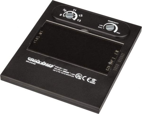 PRO-SAFE - 4.6" Wide x 5.35" High, Auto-Darkening Lens - 0.47" Thick, Clear - Benchmark Tooling