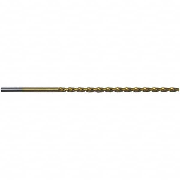 Guhring - 1/8" 2-Flute High Speed Steel Extra Length Drill Bit - Benchmark Tooling