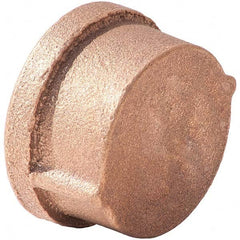 Merit Brass - Brass & Chrome Pipe Fittings Type: Cap Fitting Size: 3 - Benchmark Tooling