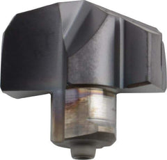 Iscar - Series ICK, 17.5mm Diam Grade IC908 140° Replaceable Drill Tip - Carbide, TiAlN Finish, 17 Seat Size, Through Coolant - Benchmark Tooling