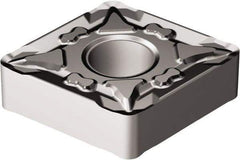 Sandvik Coromant - CNMG432 MF Grade 1105 Carbide Turning Insert - TiAlN Finish, 80° Diamond, 1/2" Inscr Circle, 3/16" Thick, 1/32" Corner Radius - Benchmark Tooling