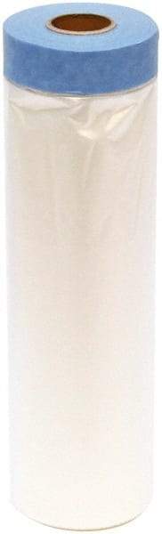 TRIMACO - Medium Weight HDPE Plastic Drop Cloth - 72' x 4', 0.004" Thick, Tape & Drape - Benchmark Tooling