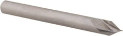 Hertel - #5/0 Plain Cut 60° Incl Angle High Speed Steel Combo Drill & Countersink - Benchmark Tooling