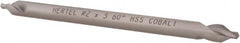 Hertel - #2 Plain Cut 60° Incl Angle Cobalt Combo Drill & Countersink - Benchmark Tooling