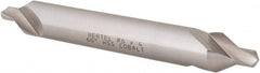 Hertel - #6 Plain Cut 60° Incl Angle Cobalt Combo Drill & Countersink - Benchmark Tooling