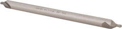 Hertel - #4-1/2 Plain Cut 60° Incl Angle High Speed Steel Combo Drill & Countersink - Benchmark Tooling