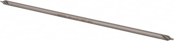 Hertel - #1 Plain Cut 60° Incl Angle High Speed Steel Combo Drill & Countersink - Benchmark Tooling