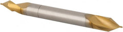 Hertel - #4/0 Plain Cut 60° Incl Angle High Speed Steel Combo Drill & Countersink - Benchmark Tooling