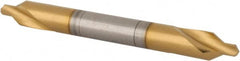 Hertel - #2 Plain Cut 60° Incl Angle High Speed Steel Combo Drill & Countersink - Benchmark Tooling