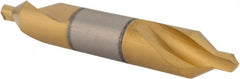 Hertel - #4-1/2 Plain Cut 60° Incl Angle High Speed Steel Combo Drill & Countersink - Benchmark Tooling