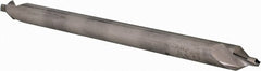 Hertel - #4-1/2 Plain Cut 60° Incl Angle High Speed Steel Combo Drill & Countersink - Benchmark Tooling