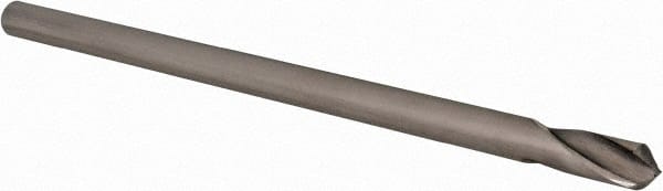 Hertel - #4-1/2 Plain Cut 82° Incl Angle High Speed Steel Combo Drill & Countersink - Benchmark Tooling