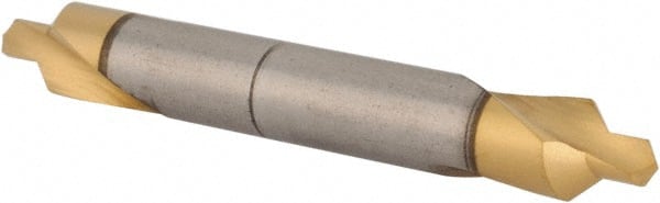 Hertel - #3 Plain Cut 90° Incl Angle High Speed Steel Combo Drill & Countersink - Benchmark Tooling