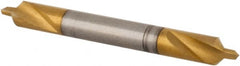 Hertel - #1 Plain Cut 90° Incl Angle High Speed Steel Combo Drill & Countersink - Benchmark Tooling