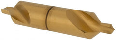 Hertel - #7 Plain Cut 82° Incl Angle High Speed Steel Combo Drill & Countersink - Benchmark Tooling