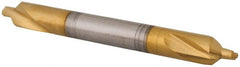 Hertel - #2 Plain Cut 82° Incl Angle High Speed Steel Combo Drill & Countersink - Benchmark Tooling