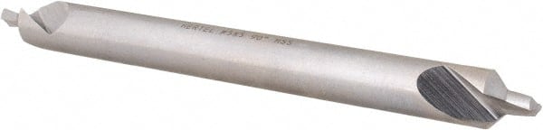 Hertel - #5 Plain Cut 90° Incl Angle High Speed Steel Combo Drill & Countersink - Benchmark Tooling