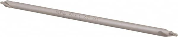 Hertel - #2 Plain Cut 60° Incl Angle Cobalt Combo Drill & Countersink - Benchmark Tooling