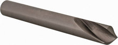 Hertel - 3/8" Body Diam, 90°, 3-1/2" OAL, High Speed Steel Spotting Drill - Benchmark Tooling