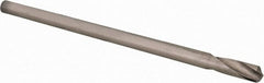 Hertel - 1/4" Body Diam, 120°, 5-1/2" OAL, High Speed Steel Spotting Drill - Benchmark Tooling