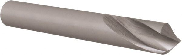 Hertel - 1/2" Body Diam, 90°, 4" OAL, High Speed Steel Spotting Drill - Benchmark Tooling