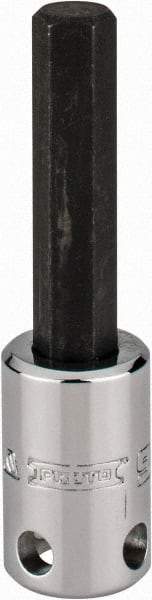 Proto - 3/8" Drive, 9mm Hex Bit Socket - 2-23/32" OAL, 1-5/8" Bit Length, Tethered - Benchmark Tooling