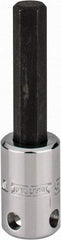 Proto - 3/8" Drive, 9mm Hex Bit Socket - 2-23/32" OAL, 1-5/8" Bit Length, Tethered - Benchmark Tooling