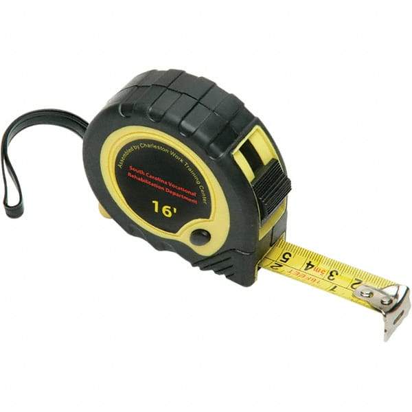 Ability One - 16' x 3/4" Tape Measure - 1/16" Graduation - Benchmark Tooling