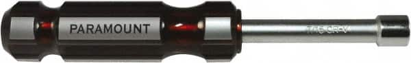 Paramount - 7/16" Solid Shaft Nutdriver - Color Coded Handle, 7-1/8" OAL - Benchmark Tooling