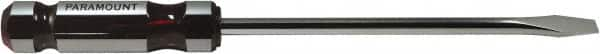 Paramount - Standard Slotted Screwdriver - Round Shank, Acetate Handle - Benchmark Tooling