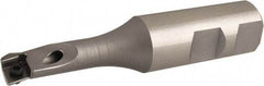 Hertel - 9.75mm Min Bore Diam, 75mm OAL, 16mm Shank Diam, Indexable Boring Bar - 30mm Max Bore Depth - Benchmark Tooling