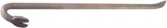 Ampco - 30" OAL Wrecking Bar - 1-9/16" Wide, Aluminum Bronze - Benchmark Tooling