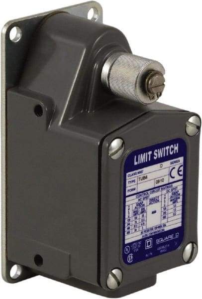 Square D - SPDT, 600 VAC, Screw Terminal, Rotary Spring Return Actuator, General Purpose Limit Switch - 1, 2, 4, 12, 13 NEMA Rating, IP67 IPR Rating - Benchmark Tooling