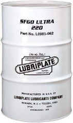 Lubriplate - 55 Gal Drum, Synthetic Gear Oil - 8°F to 420°F, 1088 SUS Viscosity at 100°F, 210 SUS Viscosity at 210°F, ISO 220 - Benchmark Tooling