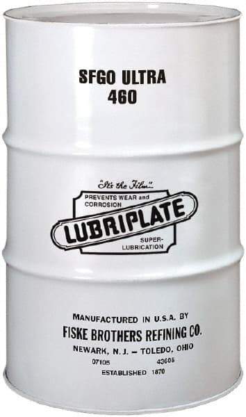 Lubriplate - 55 Gal Drum, Synthetic Gear Oil - 10°F to 380°F, 2143 SUS Viscosity at 100°F, 211 SUS Viscosity at 210°F, ISO 460 - Benchmark Tooling