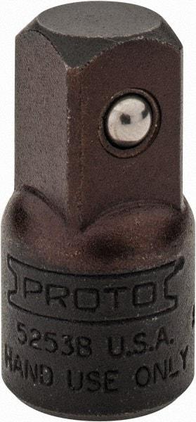 Proto - 1/2 Male 3/8 Female Drive Adapter - 1-7/16" OAL - Benchmark Tooling