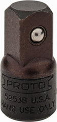 Proto - 1/2 Male 3/8 Female Drive Adapter - 1-7/16" OAL - Benchmark Tooling