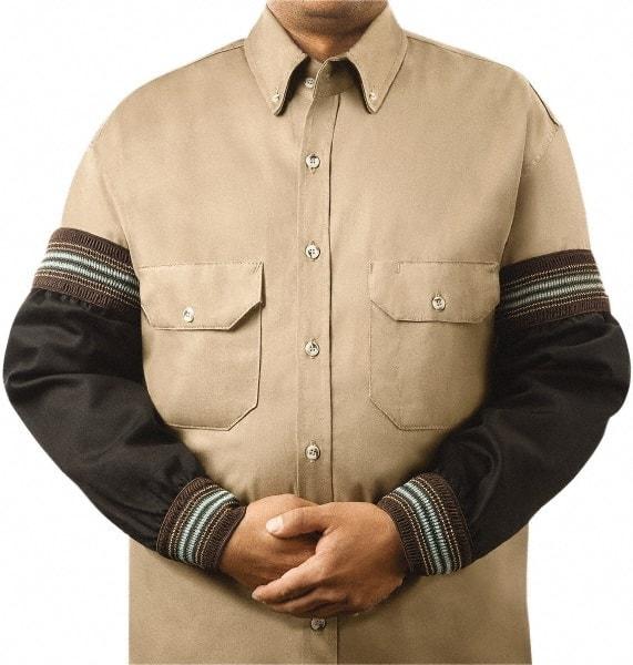 Steiner - Size Universal, Black Cotton Sleeve - 18" Long Sleeve, Elastic Opening at Both Ends - Benchmark Tooling