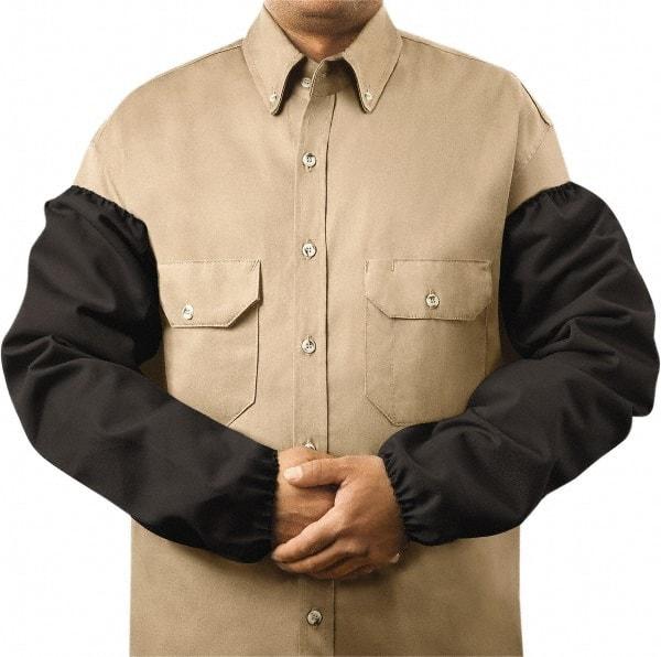 Steiner - Size Universal, Black Cotton Sleeve - 23" Long Sleeve, Elastic Opening at Both Ends - Benchmark Tooling