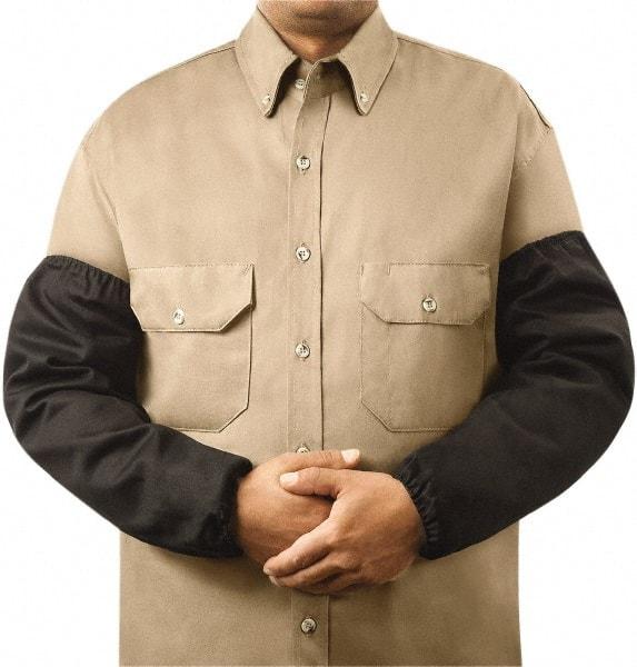 Steiner - Size Universal, Black Cotton Sleeve - 18" Long Sleeve, Elastic Opening at Both Ends - Benchmark Tooling