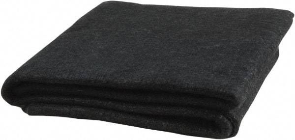 Steiner - 6' High x 6' Wide x 0.15" Thick Carbonized Fiber Welding Blanket - Black - Benchmark Tooling