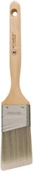 Wooster Brush - 2" Angled Synthetic Sash Brush - 2-11/16" Bristle Length, 7.13" Wood Fluted Handle - Benchmark Tooling